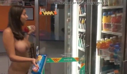 Shameless hotties pose naked in public compilation