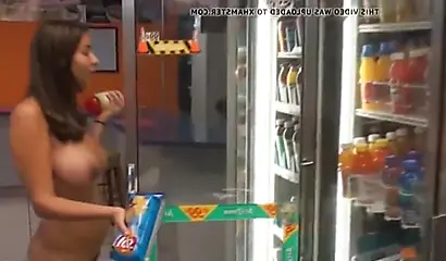 Shameless hotties pose naked in public compilation