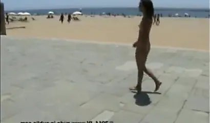 Shameless hotties pose naked in public compilation