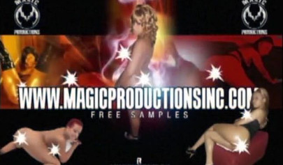 Chubby black lesbian screwing big assed sluts with a strapon