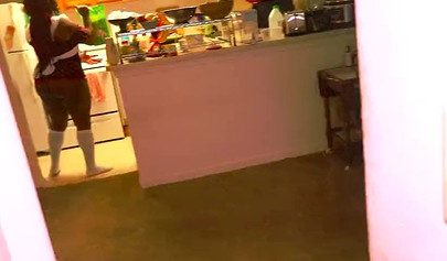 Thick maid Jade Jordan gets fucked after being caught masturbating