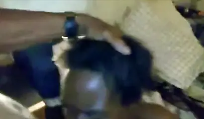 Horny Afro-American sluts blow dicks and get facialed