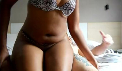 Dirty African teen gets accidentally creampied