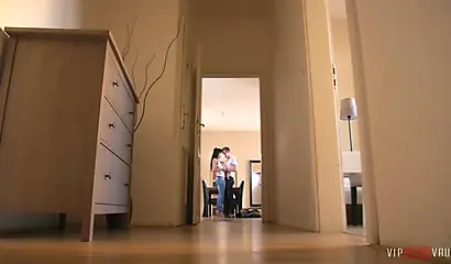 Gorgeous black model Isabella Chrystin gets stripped and fucked