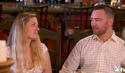 Sultry teens participate in an interracial threesome