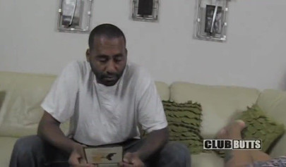 Thick ebony with a huge booty gets nailed from behind