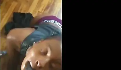 Ebony sluts show off their cock sucking skills