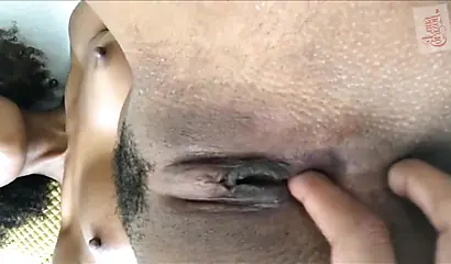 Ebony cutie Luna Corazon gets nailed & jizzed in POV