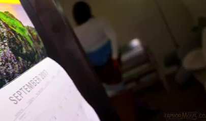 Fat cheerleader Jade Jordan gives a rimjob before getting creampied