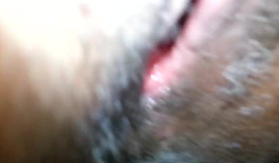 Banging an ebony prostitute's pussy until cumming hard