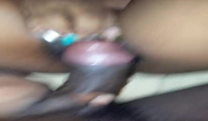 Ebony next door gets her bush eaten out and dicked