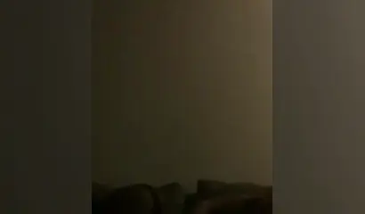 Dirty ebony couple banging on hidden cam