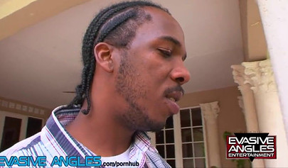 Ebony BBW with a monster booty sits on her lover's face