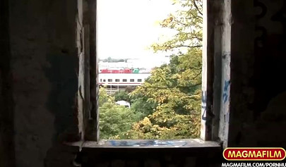 Euro ebony slut gets picked up in public and fucked