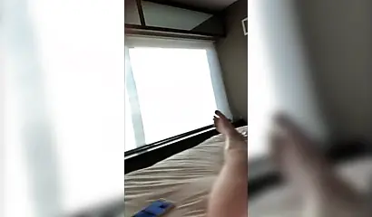 African babe sucking a white dick & getting facialed