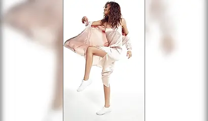 Stunning models pose in their hot outfits (jerk off compilation)