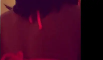 Sexy ebony stripper Luna Corazon gives an epic blowjob