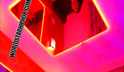 Sexy ebony goddess teases with her curves in a solo