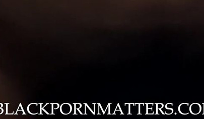 Delicious ebony blows and humps my giant black dick