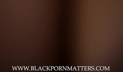 Delicious ebony blows and humps my giant black dick