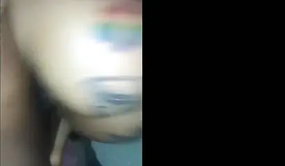 Ebony with tattooed ass cheeks bouncing on a BBC