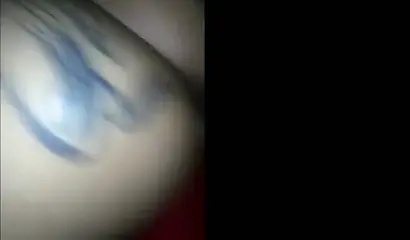 Ebony with tattooed ass cheeks bouncing on a BBC