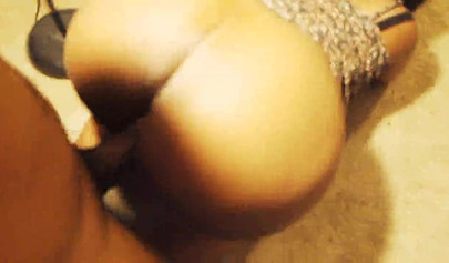 Wife with a huge black booty gets banged from behind