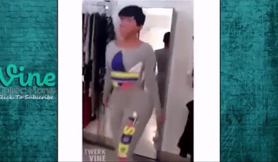 喫煙ホット黒檀の女の子の究極の twerking コンパイル 