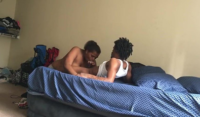 Busty ebony fatty gets pounded by a skinny boy