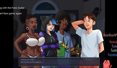 Busty anime hotties show off their sex skills