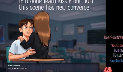 Busty anime hotties show off their sex skills