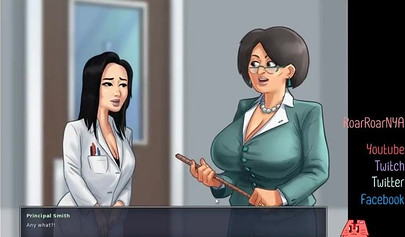 Busty anime hotties show off their sex skills