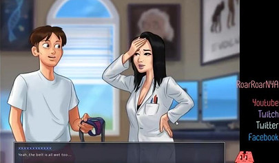 Busty anime hotties show off their sex skills