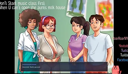 Busty anime hotties show off their sex skills