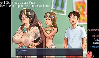 Busty anime hotties show off their sex skills