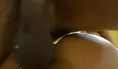 Dirty ebony slut Chyanne Jacobs rides her ass on a giant black dick