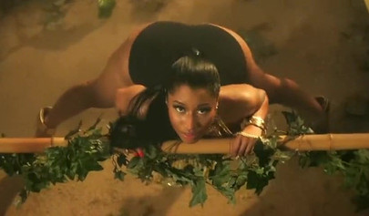 Big assed ebony celebrity Nicki Minaj in a kinky compilation