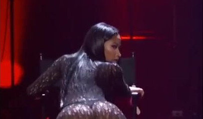 Big assed ebony celebrity Nicki Minaj in a kinky compilation