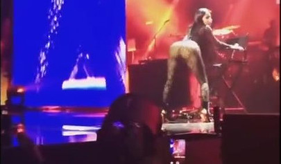 Big assed ebony celebrity Nicki Minaj in a kinky compilation