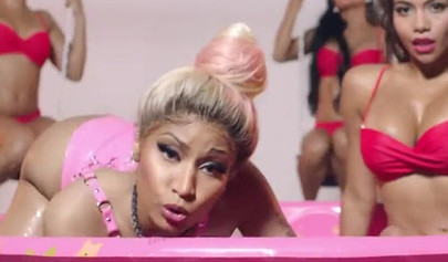 Big assed ebony celebrity Nicki Minaj in a kinky compilation