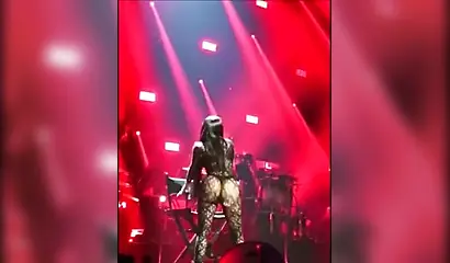 Big assed ebony celebrity Nicki Minaj in a kinky compilation