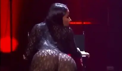 Big assed ebony celebrity Nicki Minaj in a kinky compilation