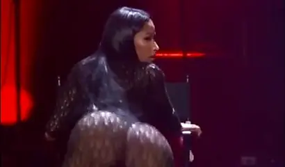 Big assed ebony celebrity Nicki Minaj in a kinky compilation
