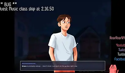 Animated teachers tease with their monster tits