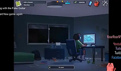 Animated teachers tease with their monster tits