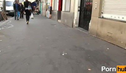 Ebony slut gets picked up and fucked by a white strange