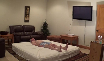 Ebony SSBBW Banzai & Belly Drops torture their white slave