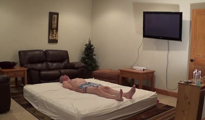 Ebony SSBBW Banzai & Belly Drops torture their white slave