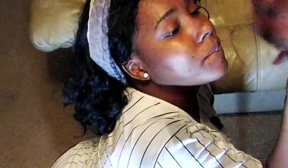 Ebony Dirty Diana gets her monster ass worshiped and pussy fucked