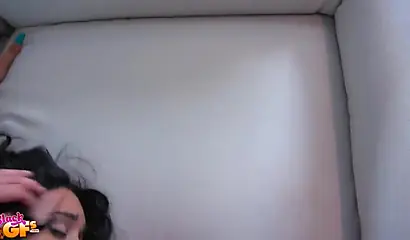 Busty beauty Aaliyah Hadid gets her ebony pussy fingered & fucked